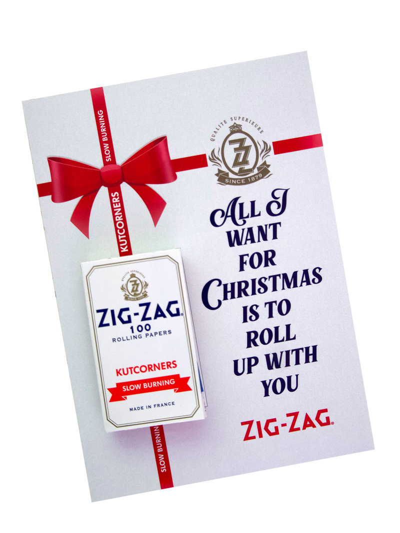 Zig-Zag® x Kush Kards "All I Want for Christmas"