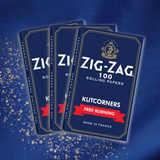 Zig-Zag® Blue "Free Burning" Kutcorners