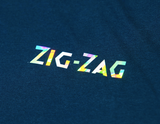 Zig-Zag® x 3-Dimensional Navy Holographic