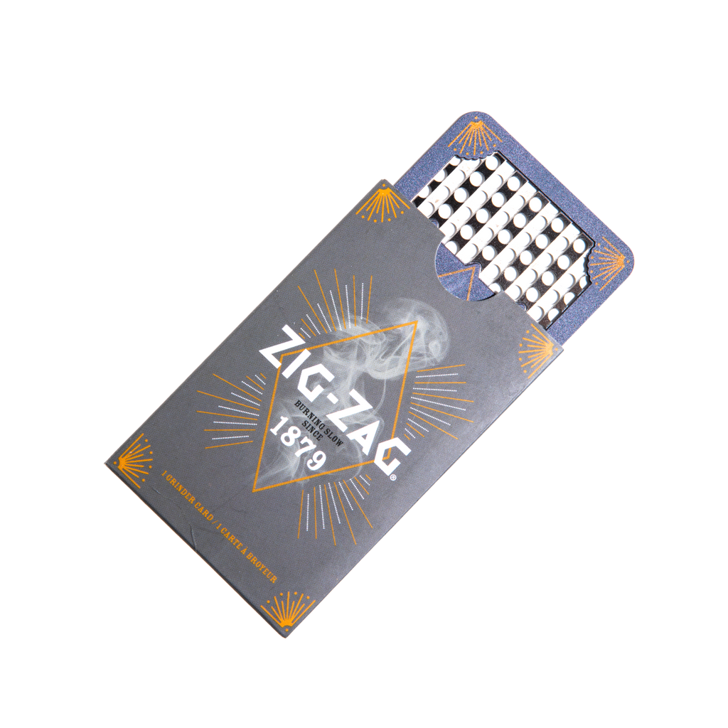 Zig-Zag Grinder Card Smoke (Orange/Grey) | Zig-Zag Canada Zig-Zag Grinder Card Smoke (Orange/Grey) | Zig-Zag Canada