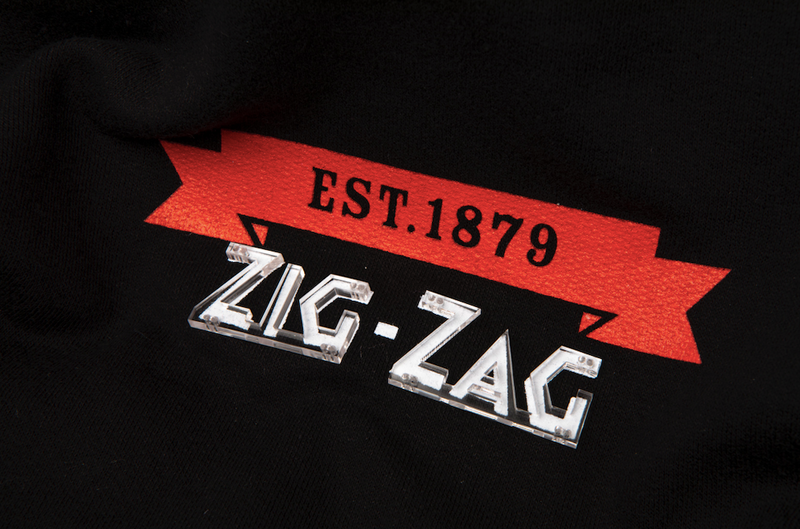 Zig-Zag® x 3-Dimensional Oversized Black