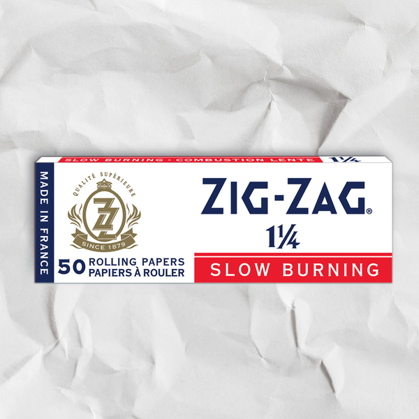 Zig Zag White French Orange 1 1/4 Size Rolling Papers