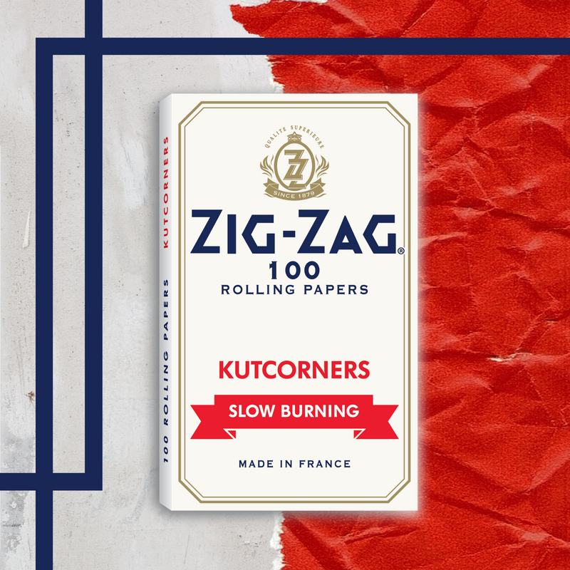 Zig-Zag® White "Slow Burning" Kutcorners