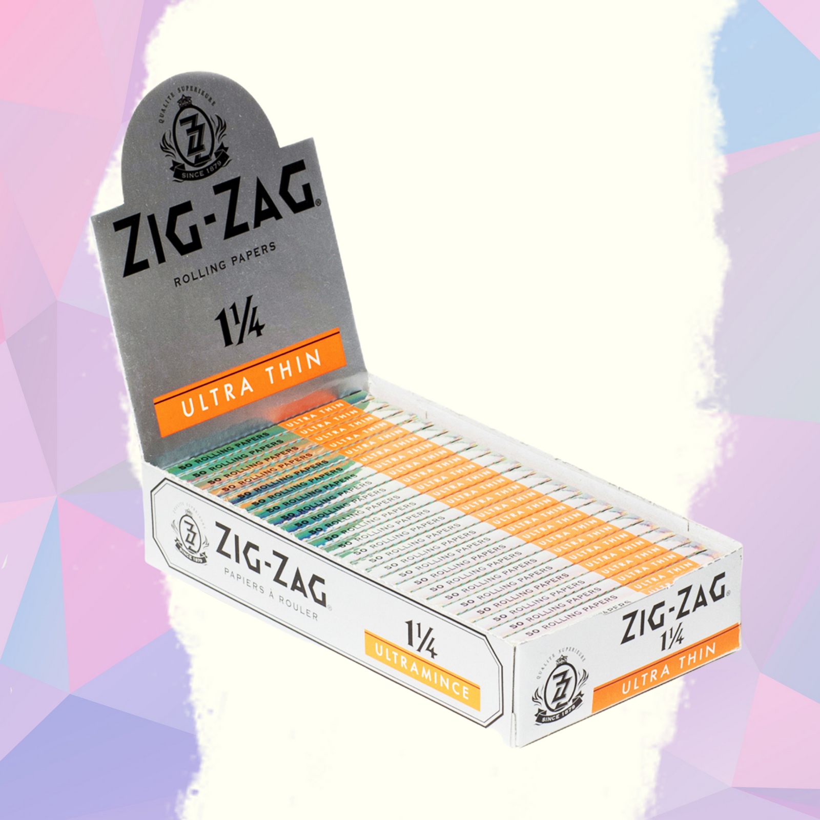 ozウルトラジェーラ　ナンカンar1 4本セット Zig-Zag Ultra Thin 1 1/4 Rolling Papers | Zig-Zag Canada