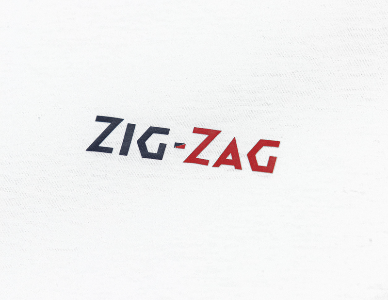 Zig-Zag® x 3-Dimensional White